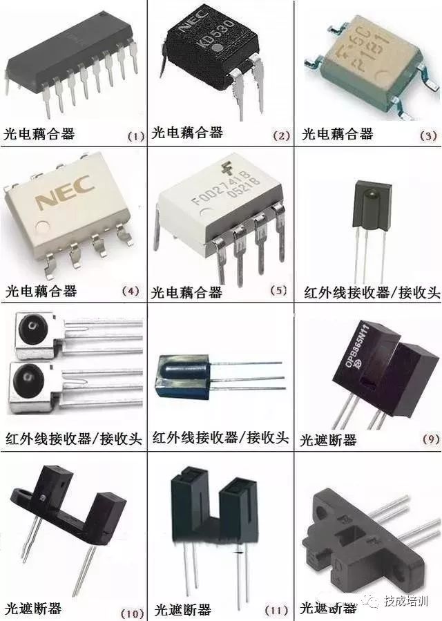 電子元器件圖片、名稱、符號對照大全，超全面建議收藏
